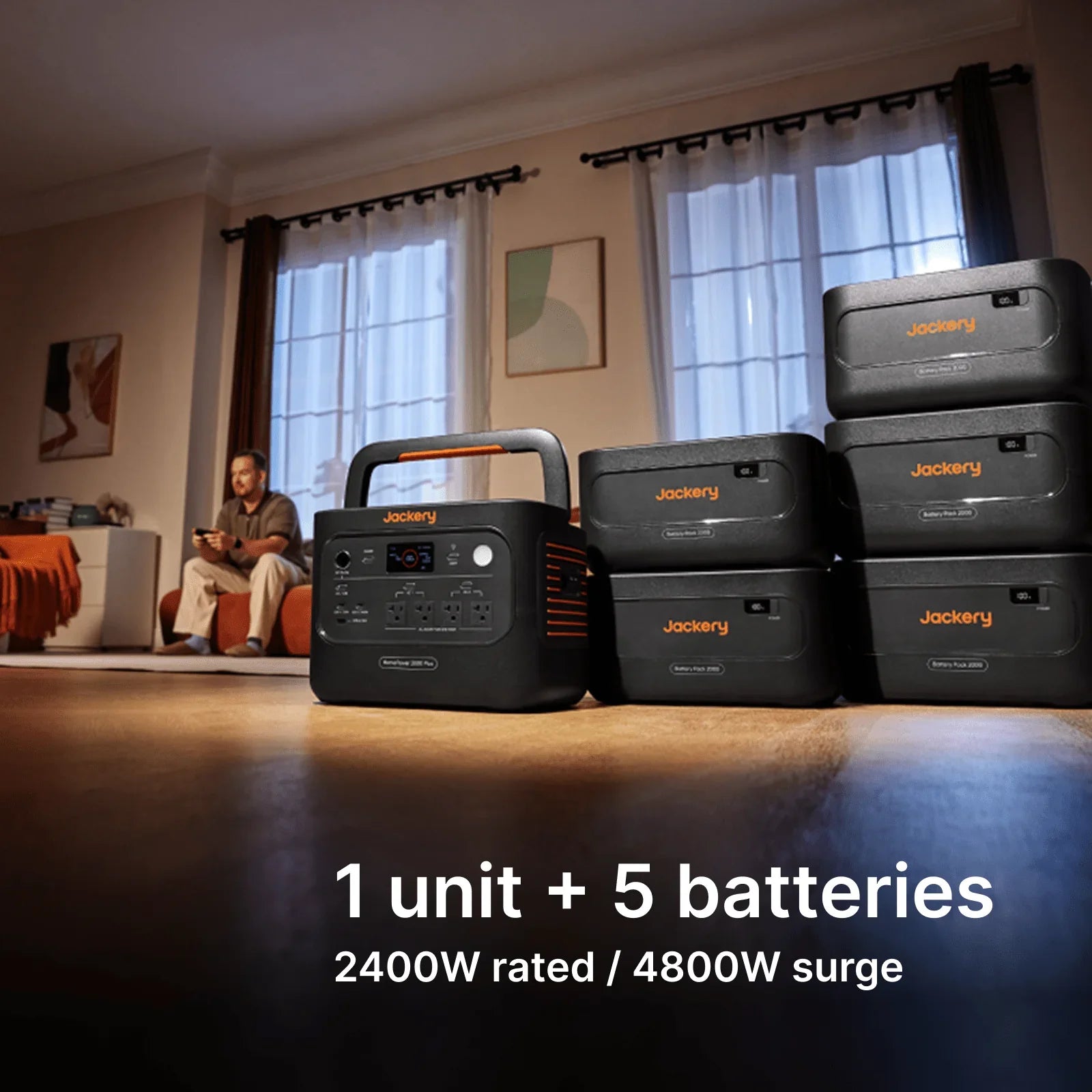Jackery HomePower 2000 Plus V2 Portable Power Station